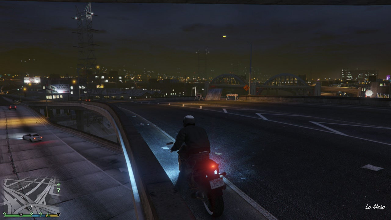 Двадцать четвёртый каскадёрский прыжок в дренажный канал в GTA 5