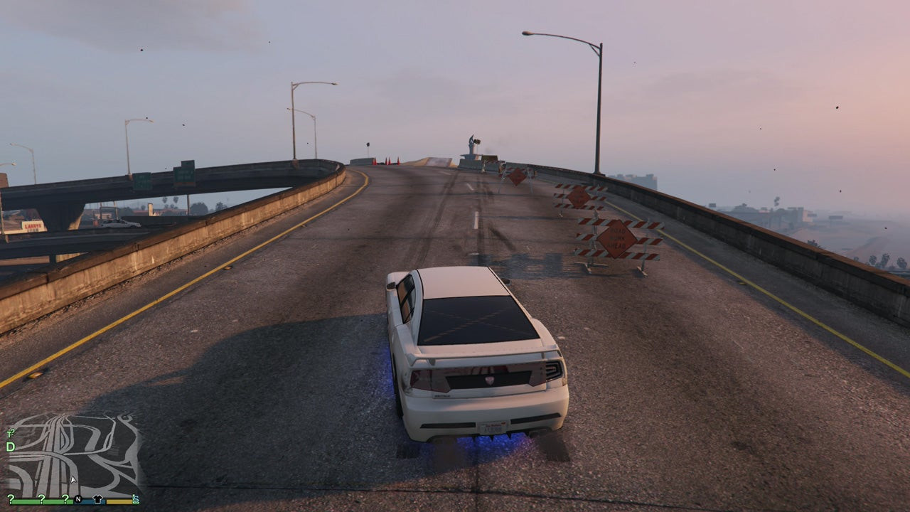 Второй каскадёрский прыжок в Маленьком Сеуле в GTA 5