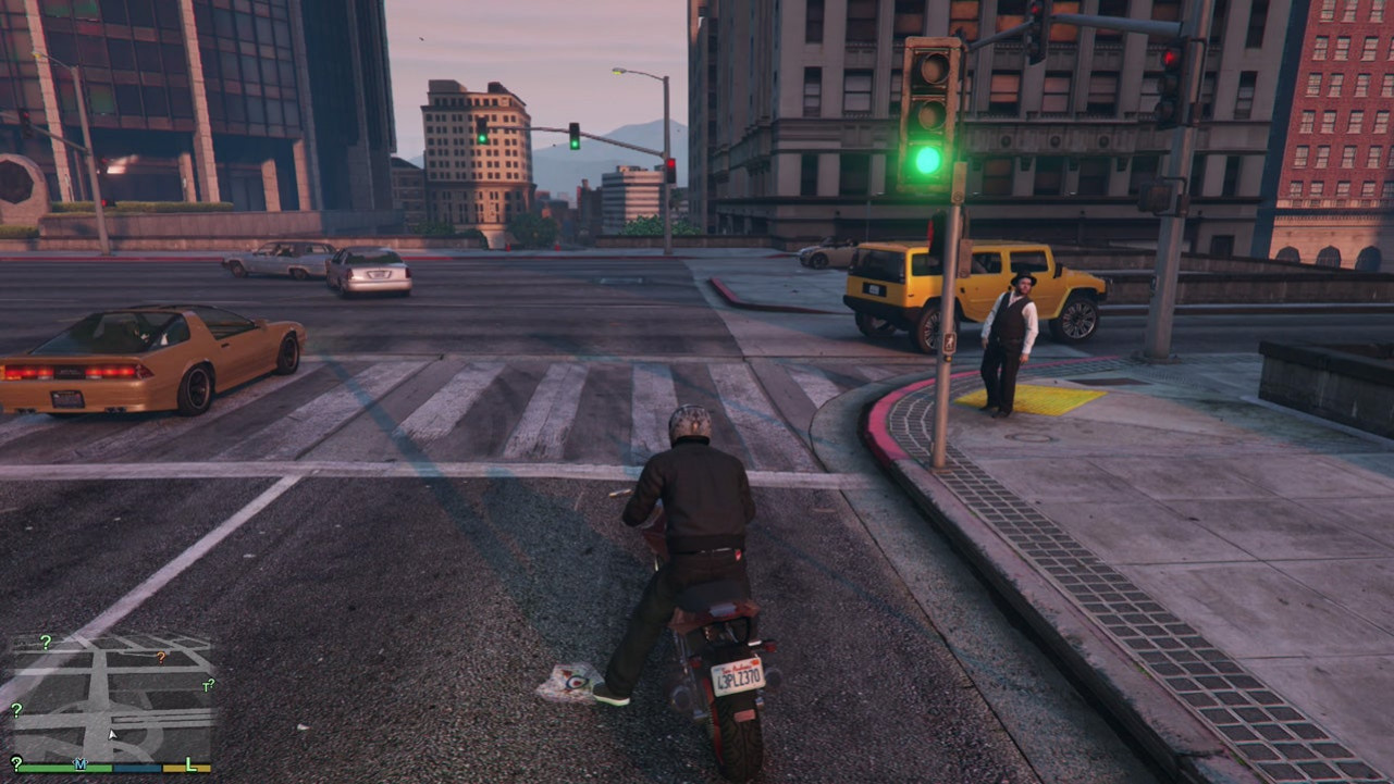 Семнадцатый каскадёрский прыжок в Южном Лос-Сантосе в GTA 5