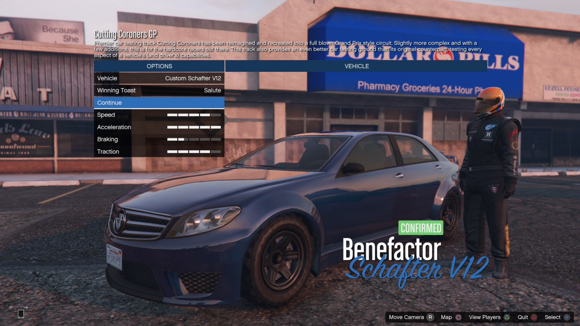 Schafter V12 в GTA Online