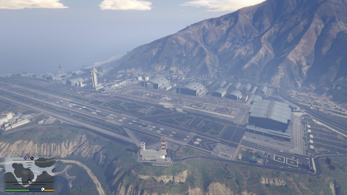 Военная база в GTA 5: территория Форт-Занкудо