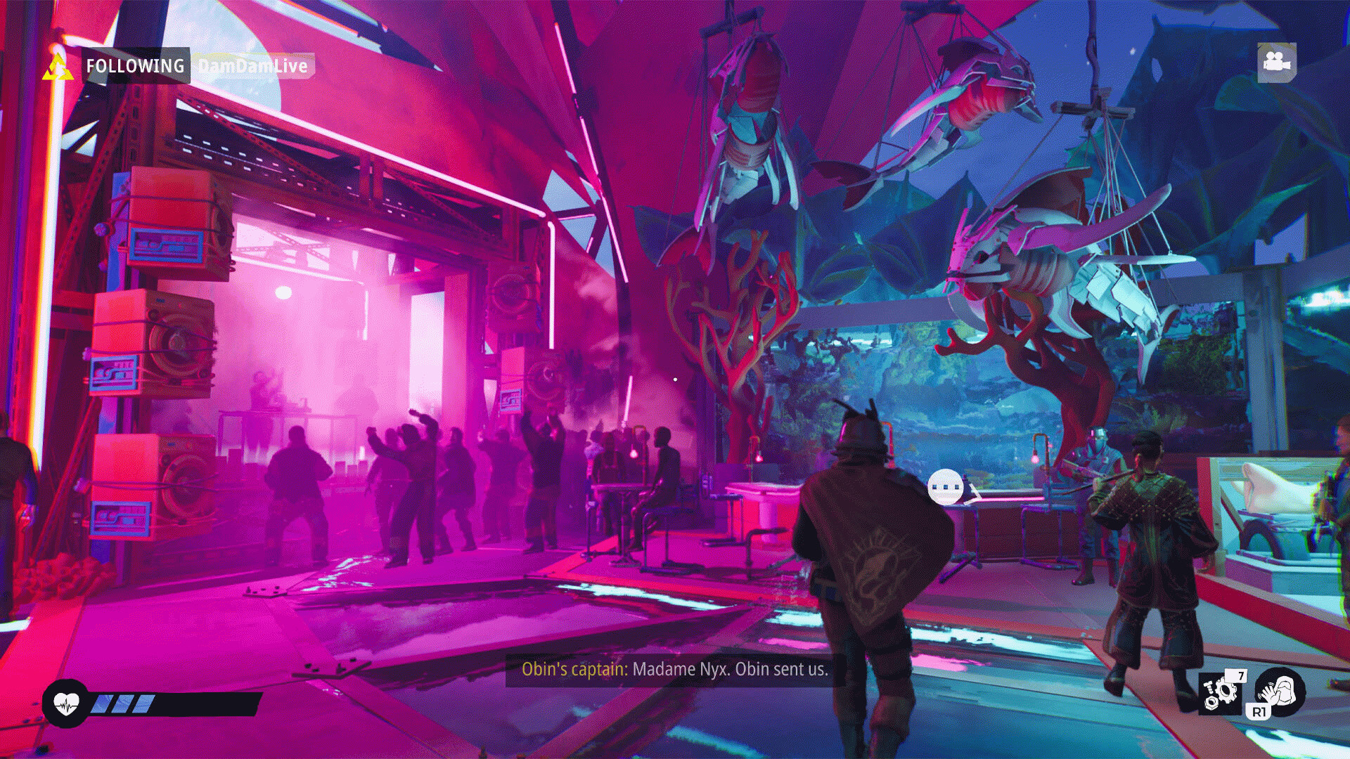 Визуальный стиль Tides of Tomorrow на PlayStation 5