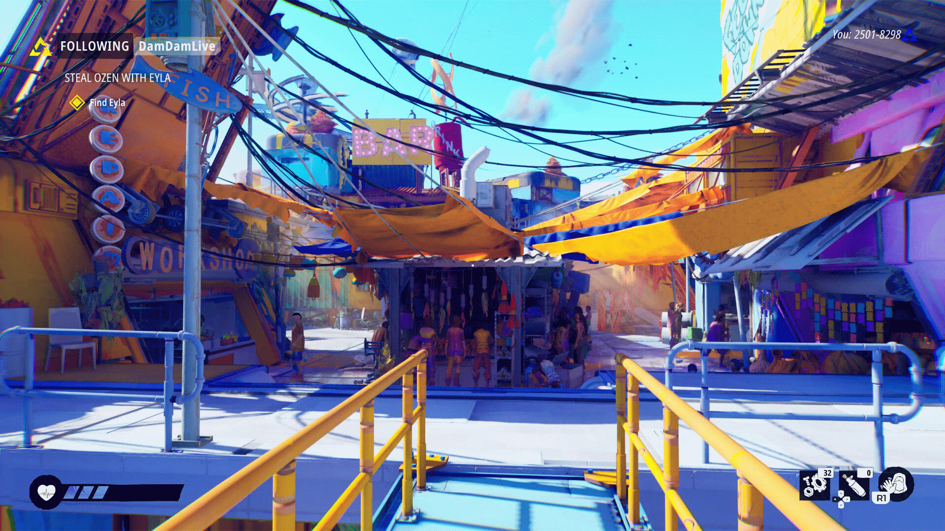 Геймплей Tides of Tomorrow на PlayStation 5