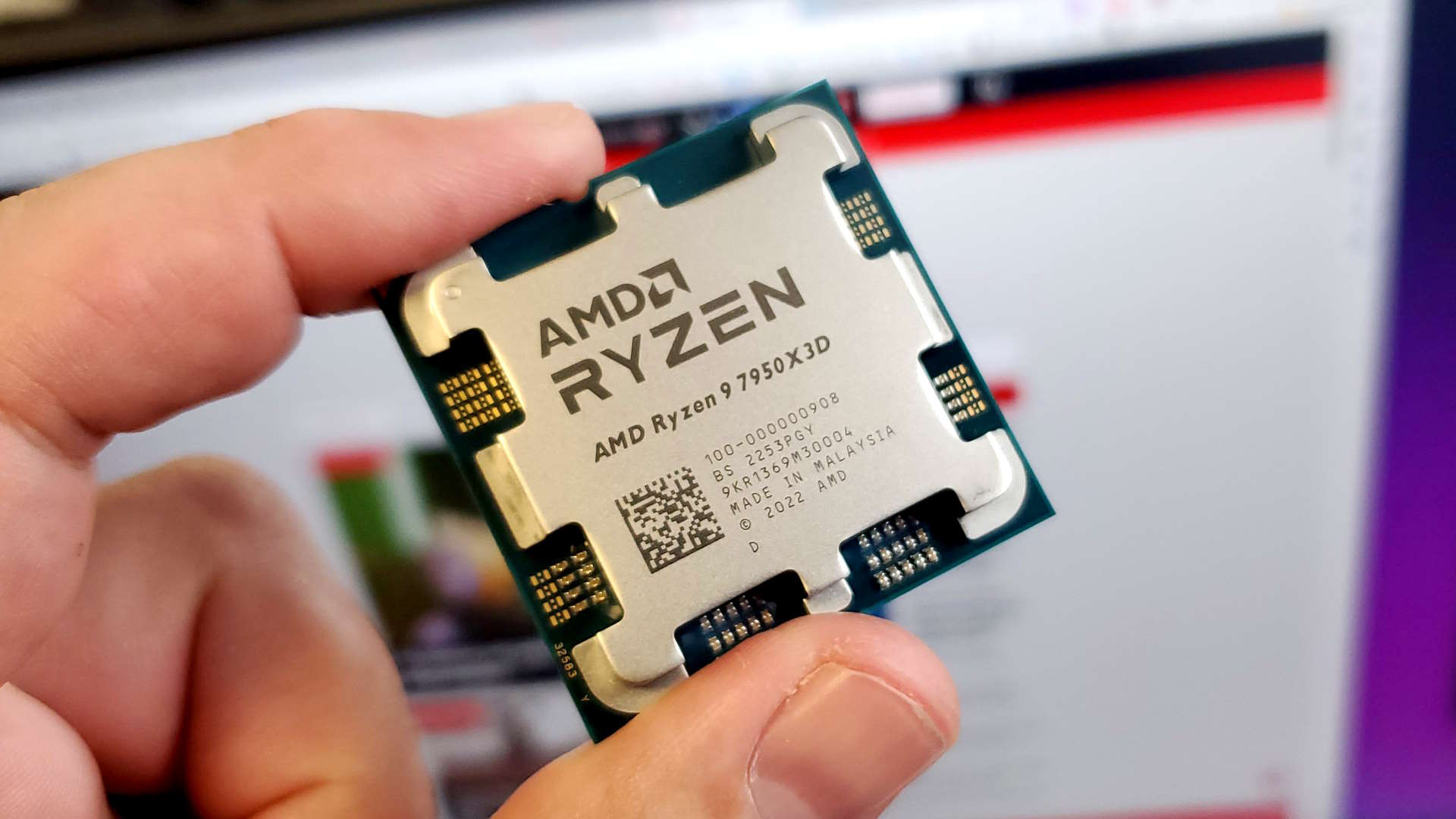 Процессор AMD Ryzen 9 7950X3D