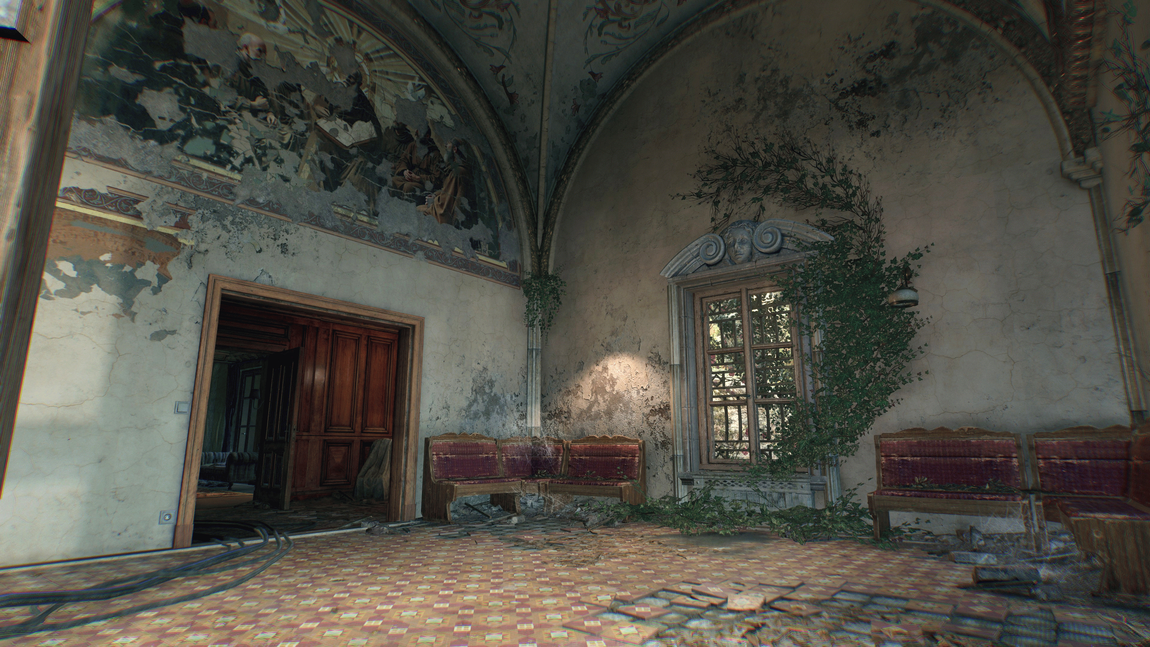 Скриншот ПК-версии Dying Light: The Beast, сделанный в фоторежиме игры