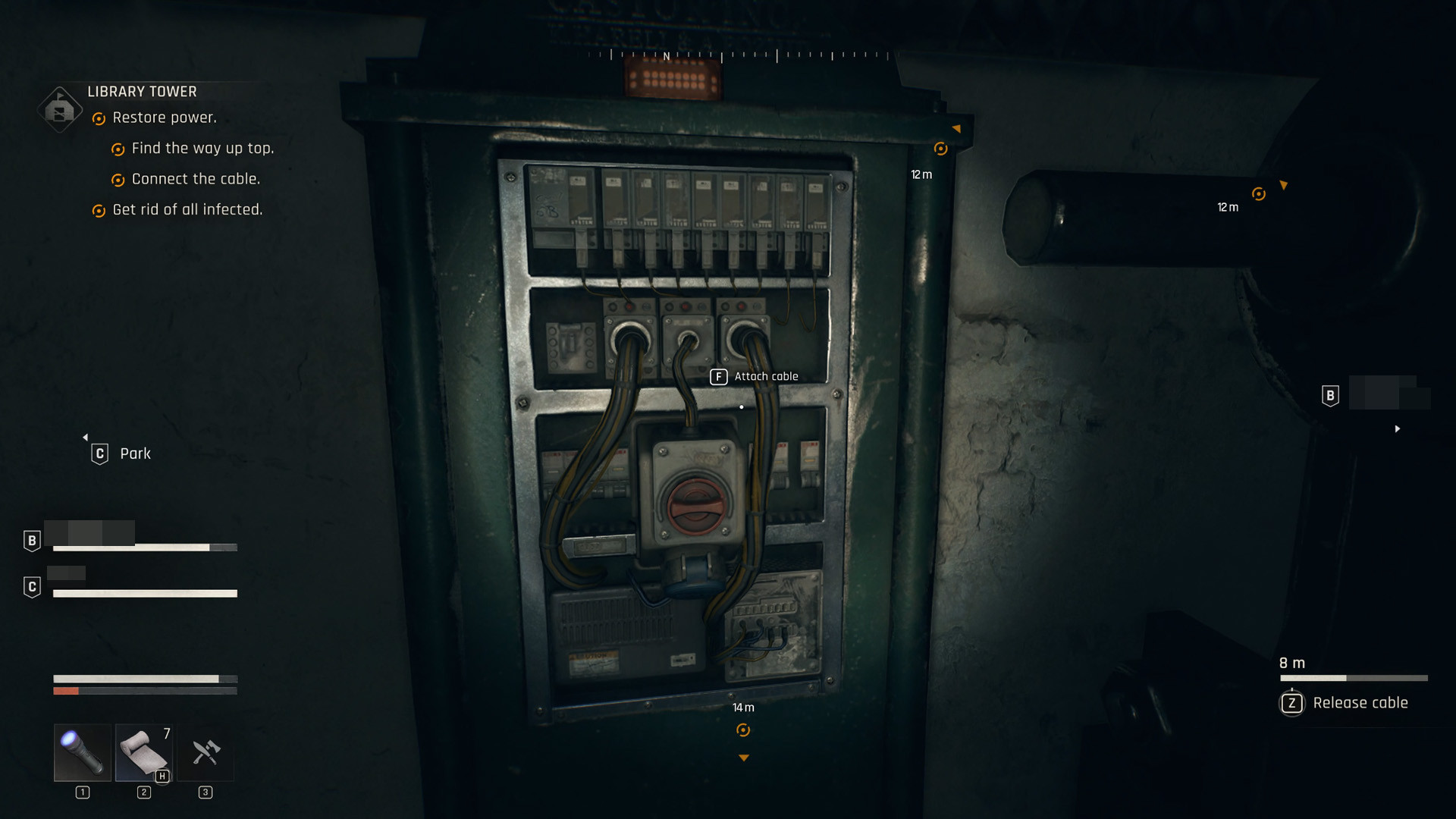 Dying Light: The Beast — Библиотечная башня