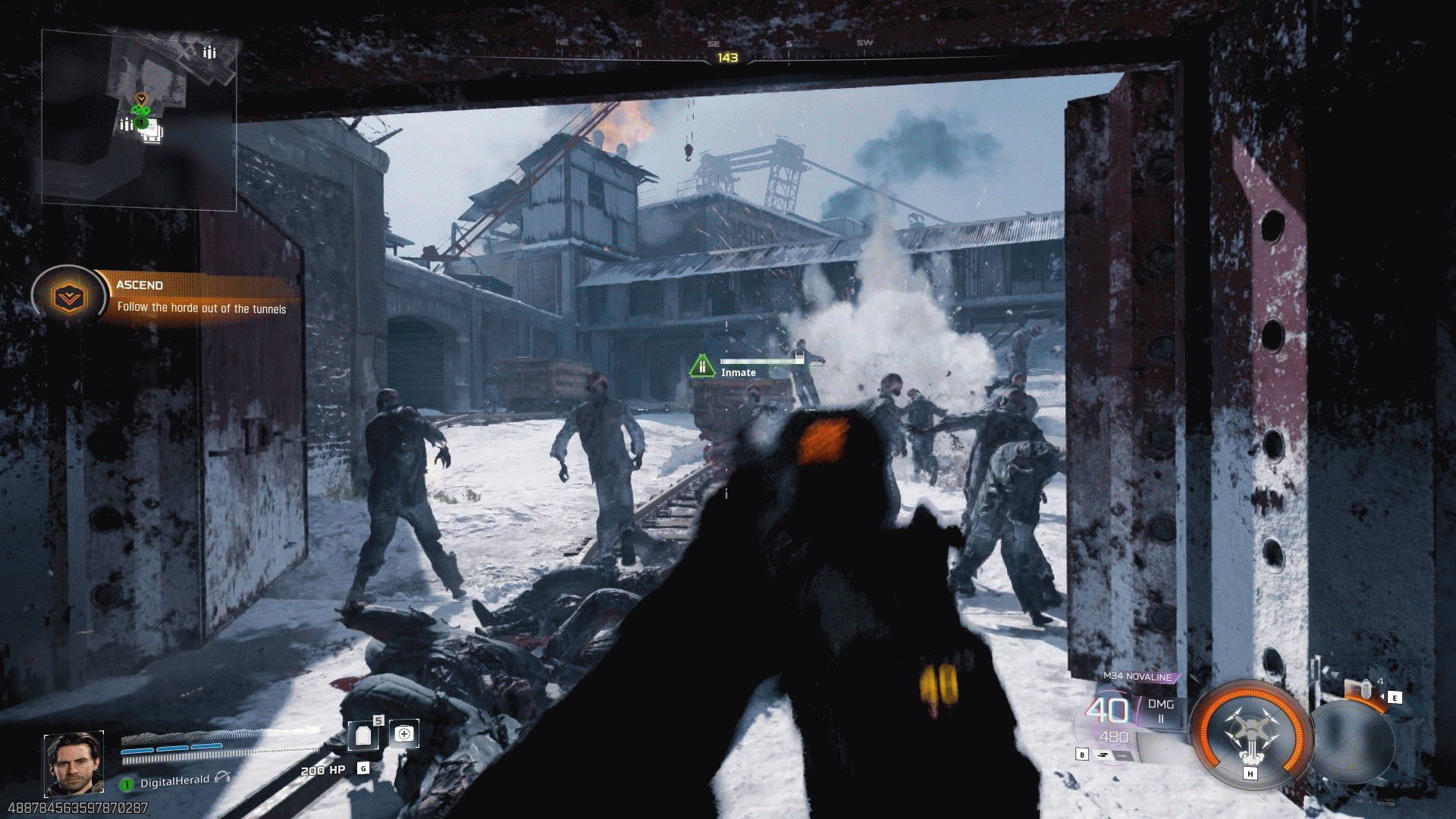 Из-за ментального вируса, распылённого над Авалоном, зомби из Call of Duty пробрались и в серьёзную до занудства кооп-кампанию.