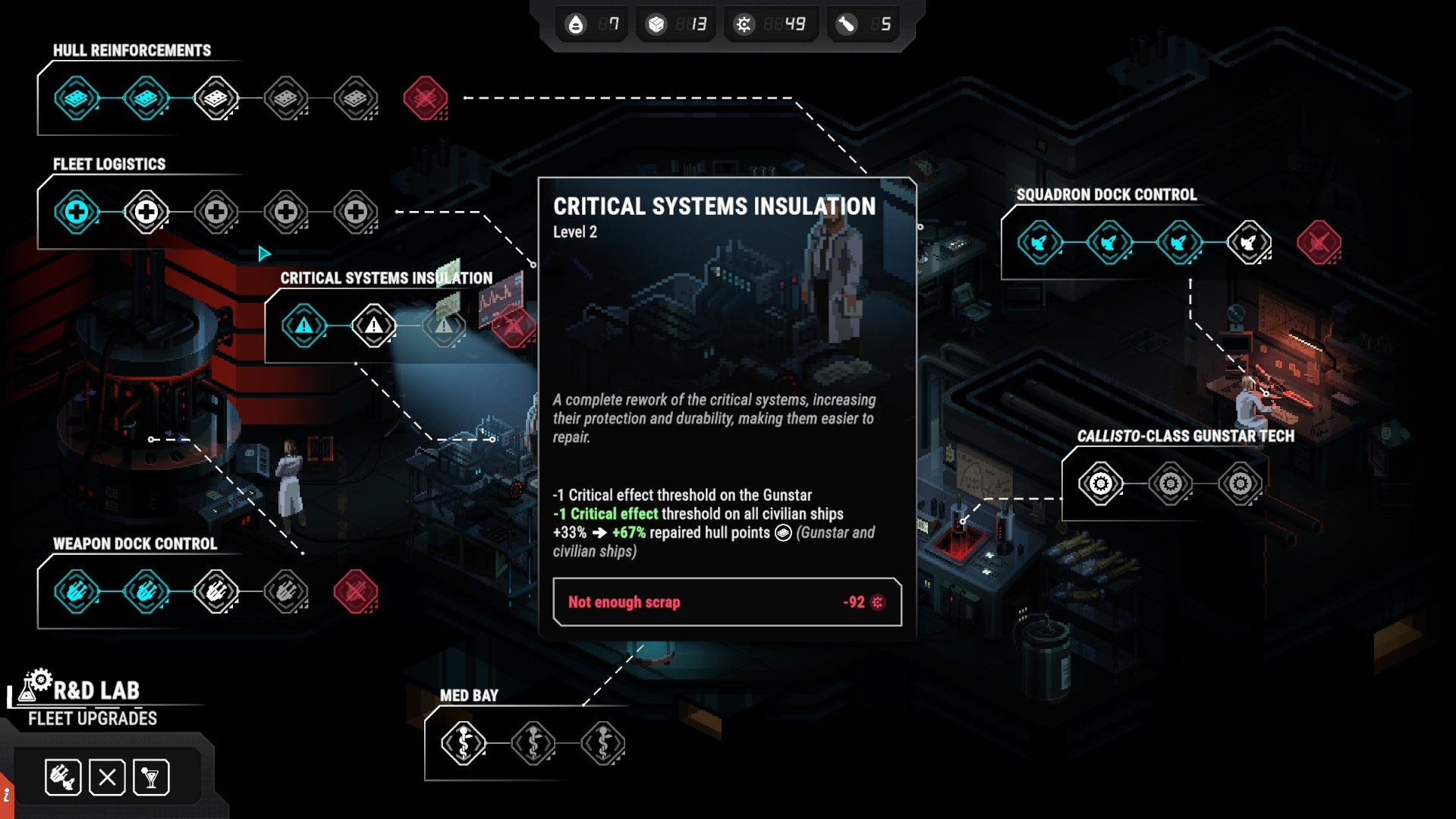 Выбор способа решения кризиса в Battlestar Galactica: Scattered Hopes
