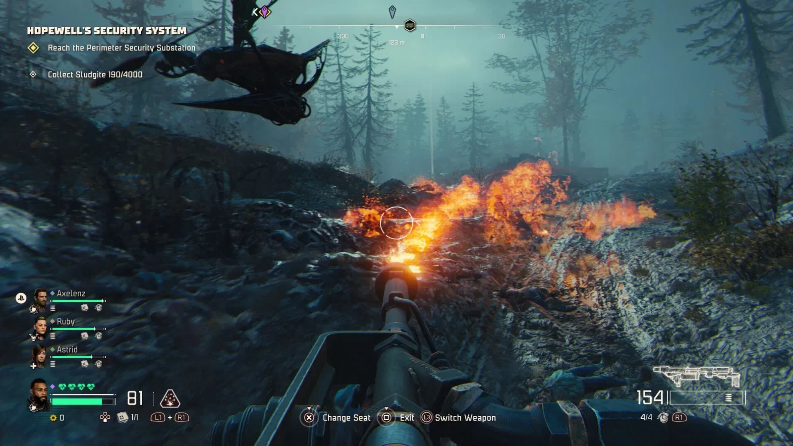 Исследование мира и езда на машинах в John Carpenter’s Toxic Commando