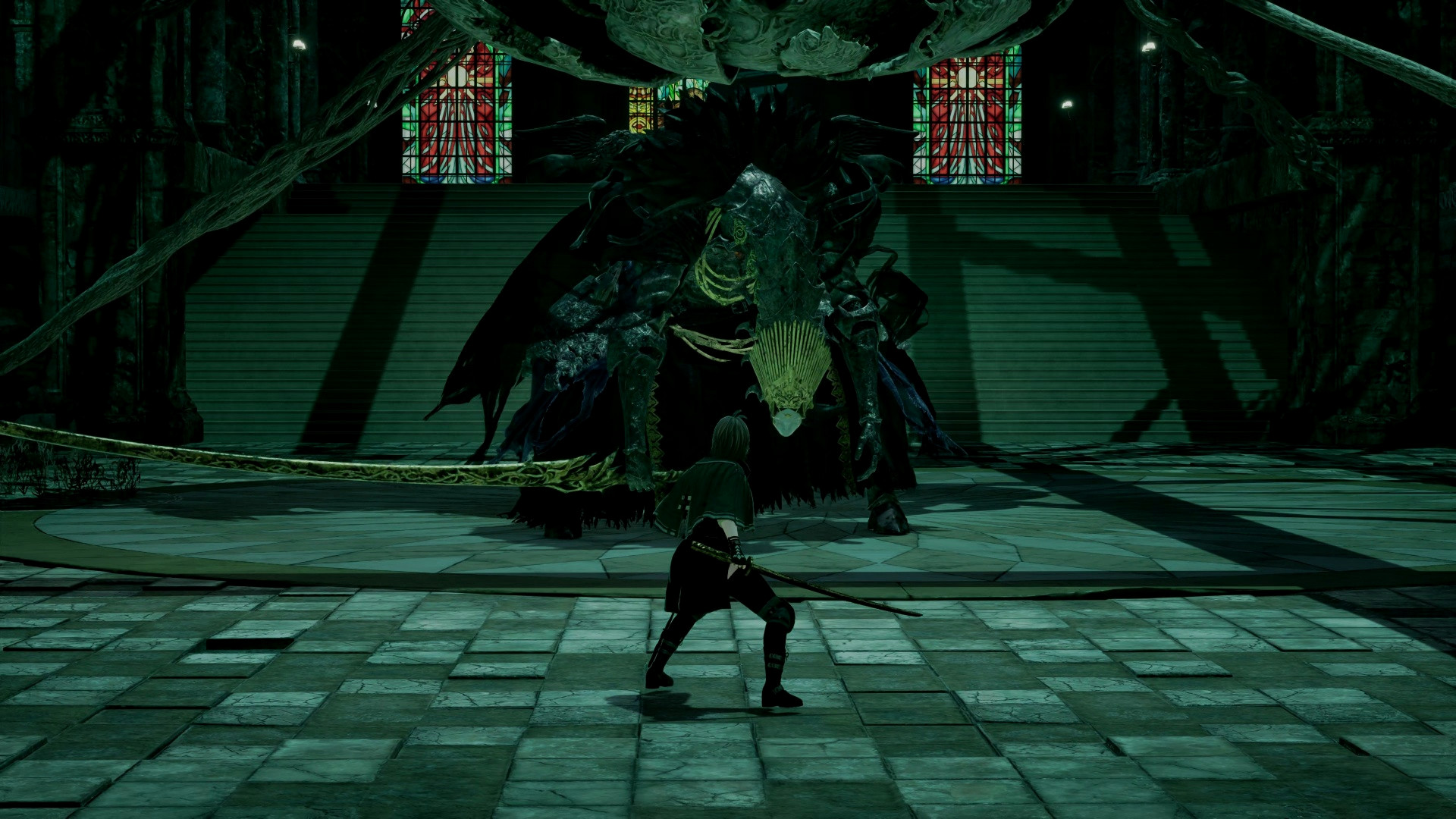 Code Vein 2 Жозе: персонаж стоит прямо перед Жозе.