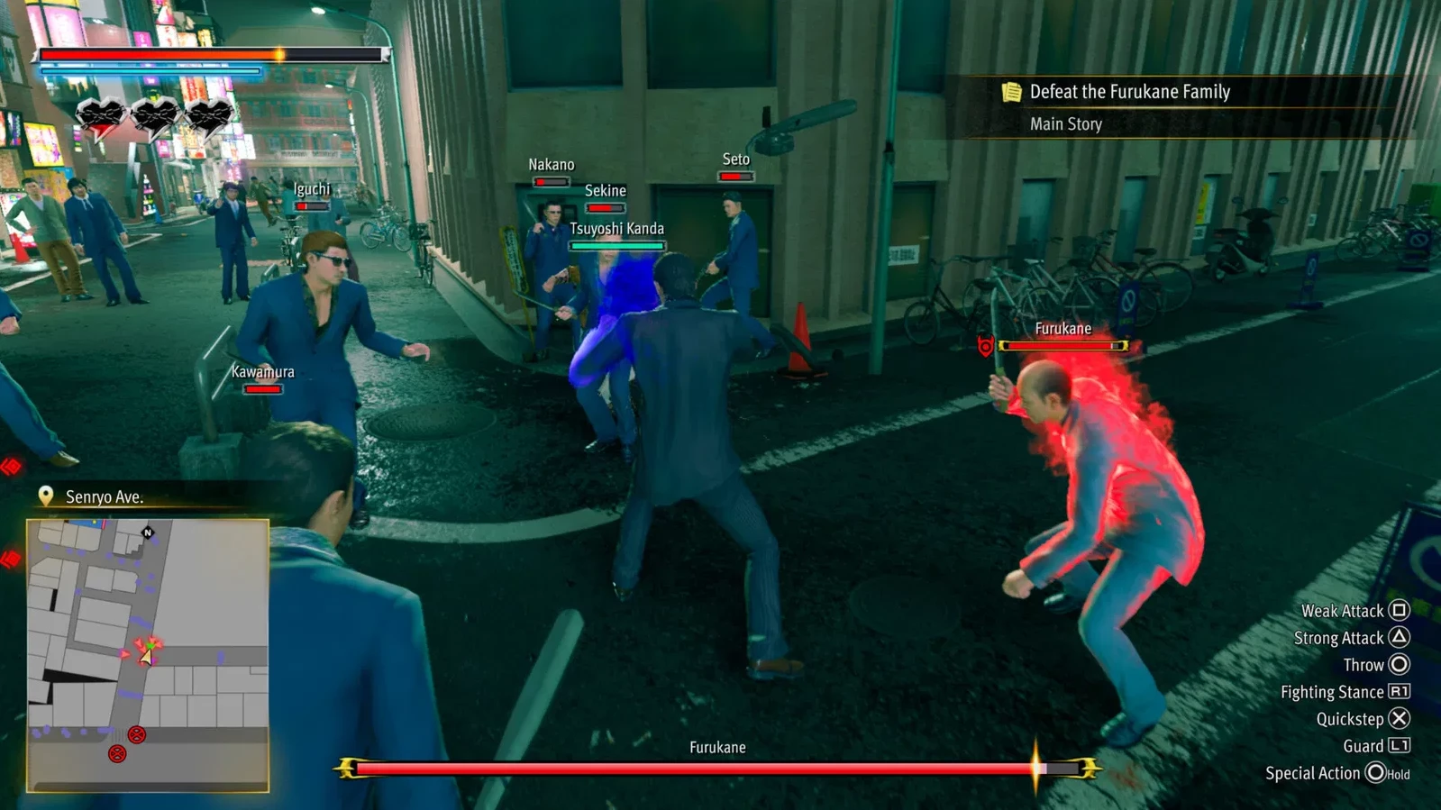 Персонажи и актёры в Yakuza Kiwami 3 & Dark Ties (PC)