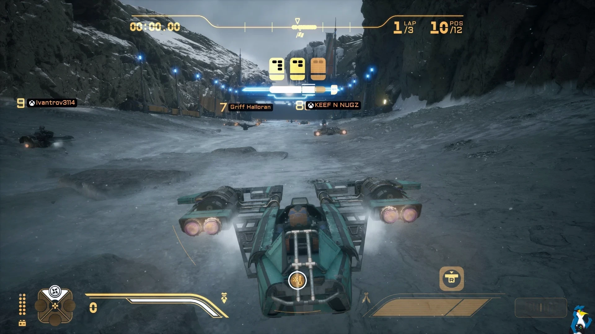 Star Wars: Galactic Racer на Fedora KDE 44