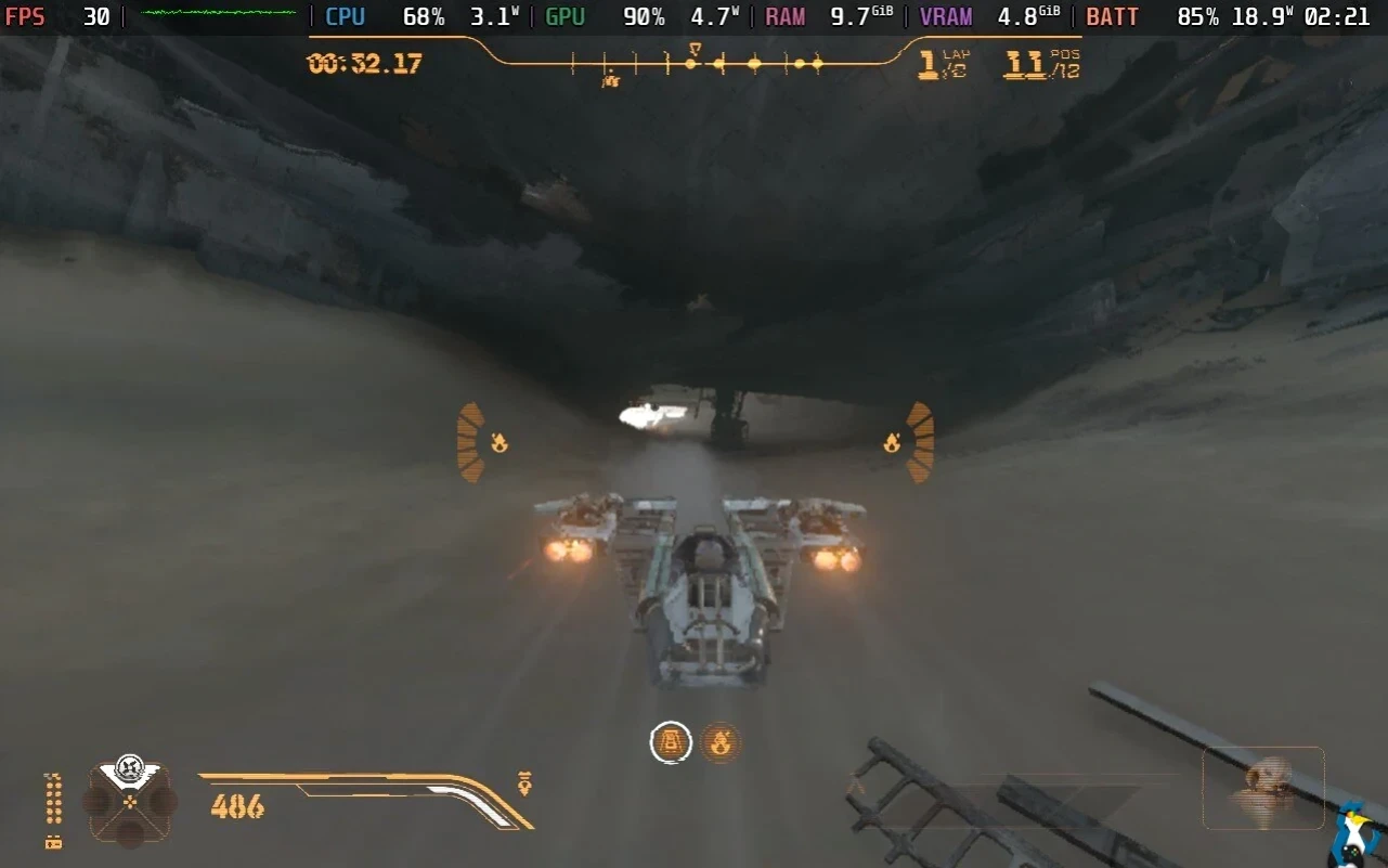 Star Wars: Galactic Racer на Steam Deck OLED