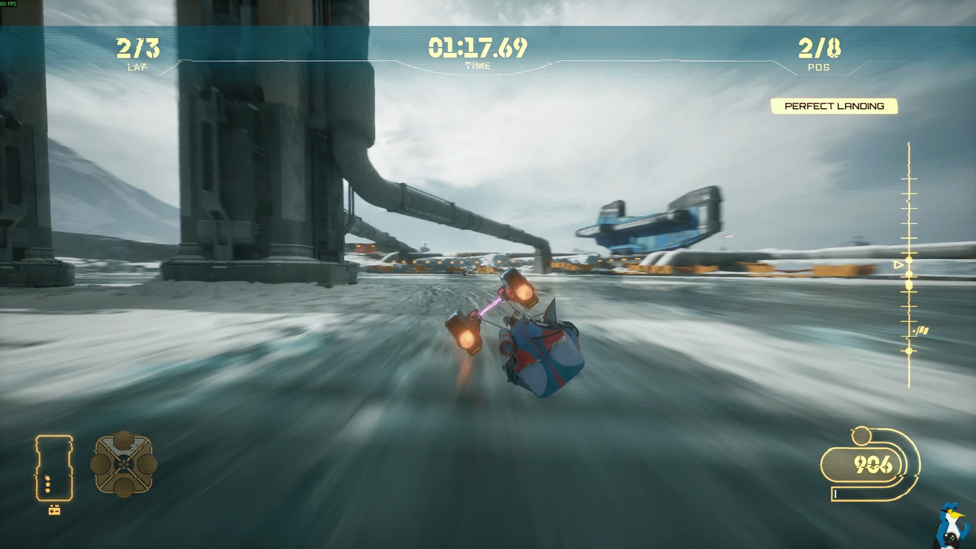 Star Wars: Galactic Racer на Fedora KDE 44
