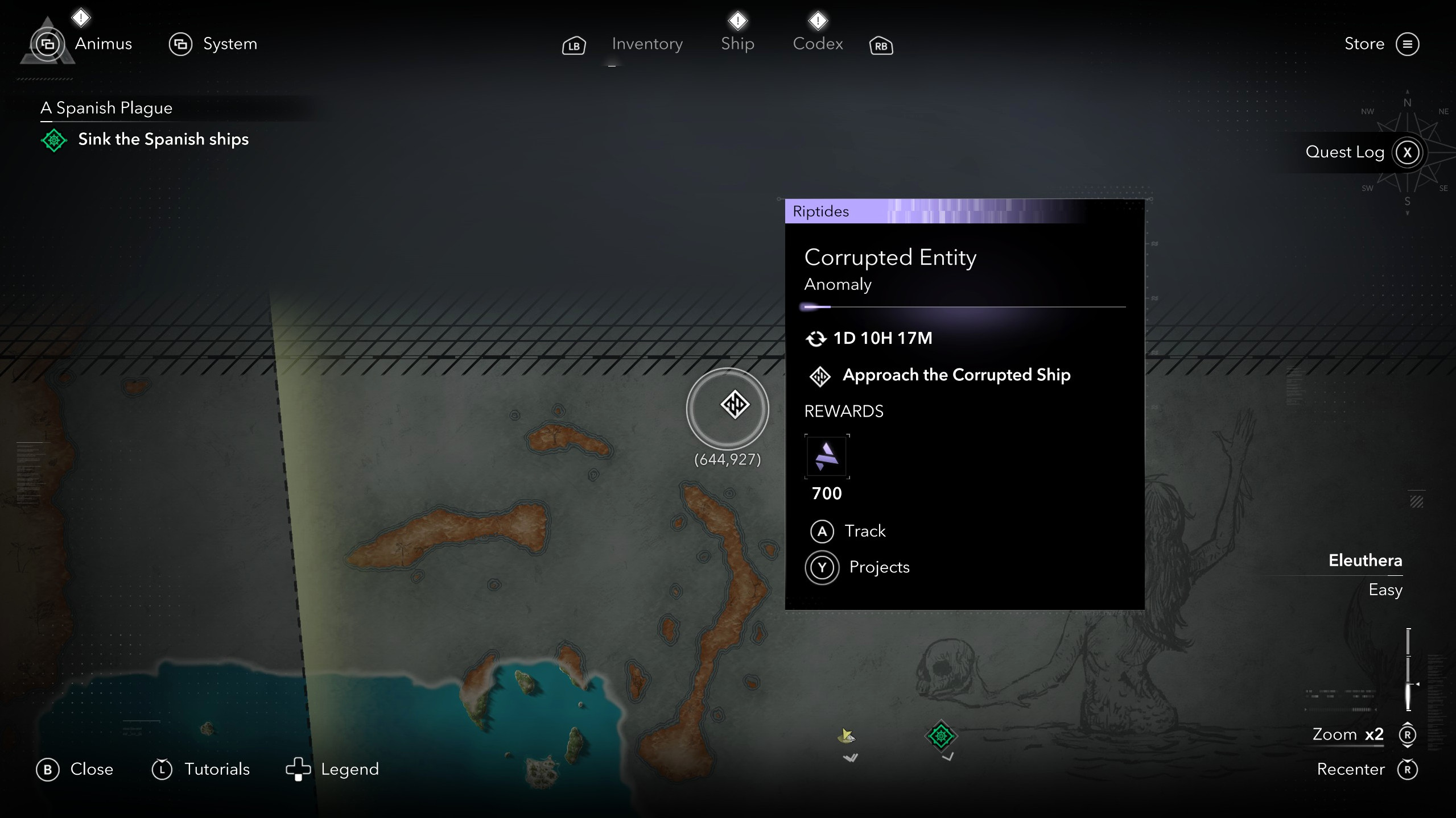 Фрагменты данных в Assassin's Creed Black Flag Resynced – повреждённый корабль