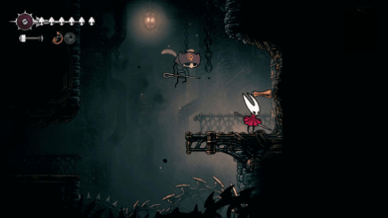 Карта Hollow Knight: Silksong: Андерворкс
