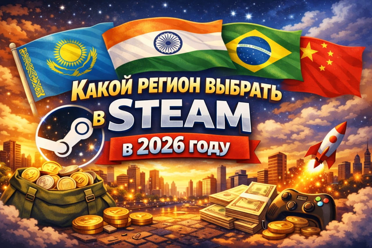 Где игры в Steam дешевле в 2026 году