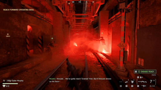 Проход по туннелю в кампании BF6.