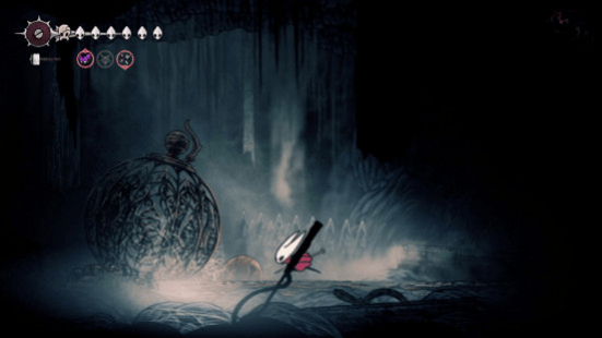 Карта Hollow Knight Silksong: Хорнет в Колыбели
