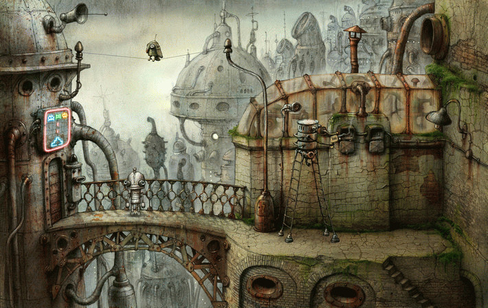 Игра Machinarium Collector's Edition, скриншот