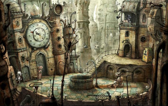 Игра Machinarium Collector's Edition, скриншот