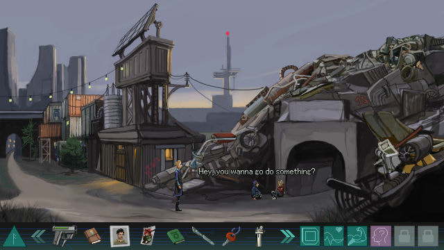 Игра Whispers of a Machine Blue Edition, скриншот
