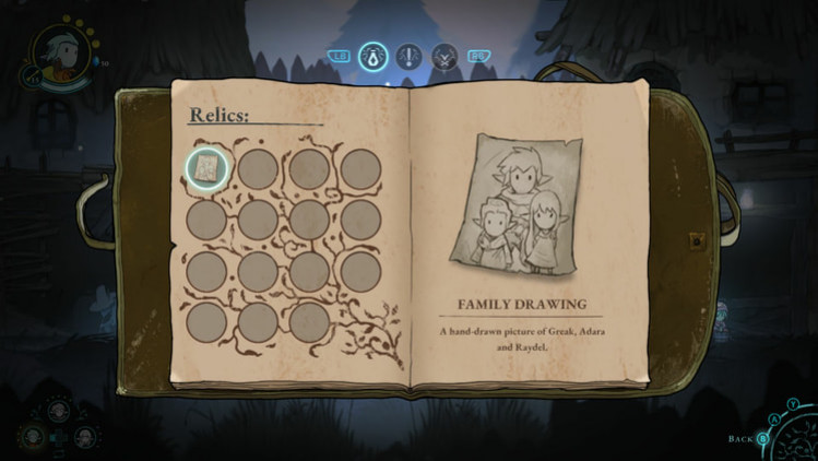 Игра Greak: Memories of Azur - Deluxe Edition, скриншот