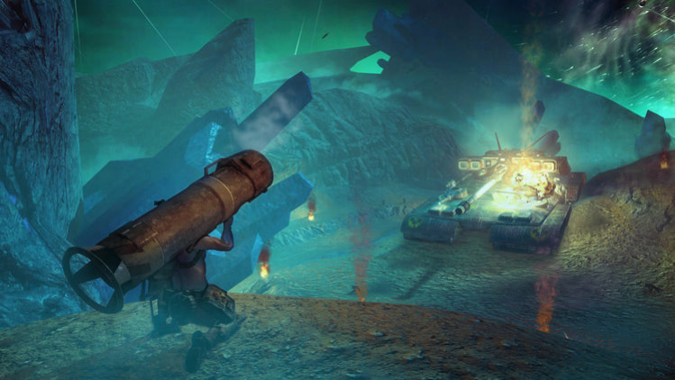 Игра Rogue Trooper Redux: Collector's Edition, скриншот