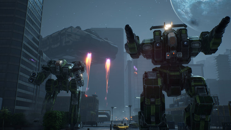 Игра MechWarrior 5: Mercenaries - JumpShip Edition, скриншот