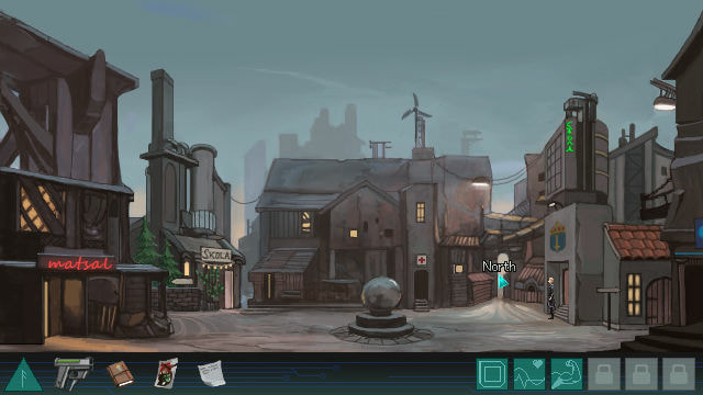 Игра Whispers of a Machine Blue Edition, скриншот