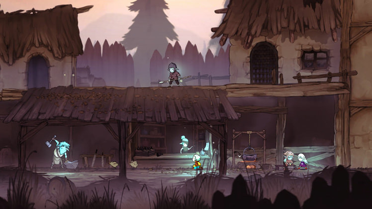 Игра Greak: Memories of Azur - Deluxe Edition, скриншот