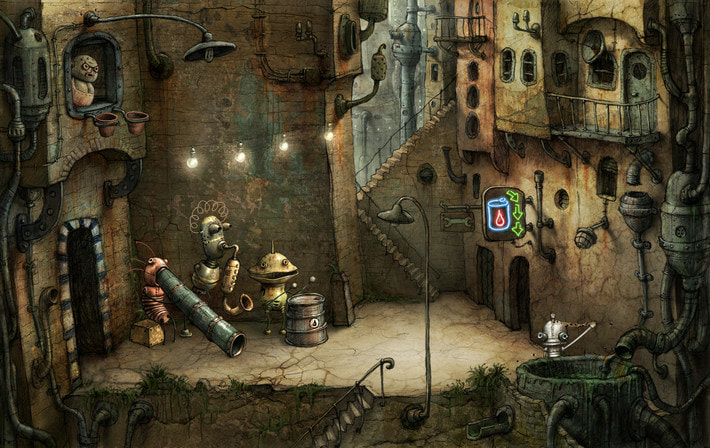 Игра Machinarium Collector's Edition, скриншот