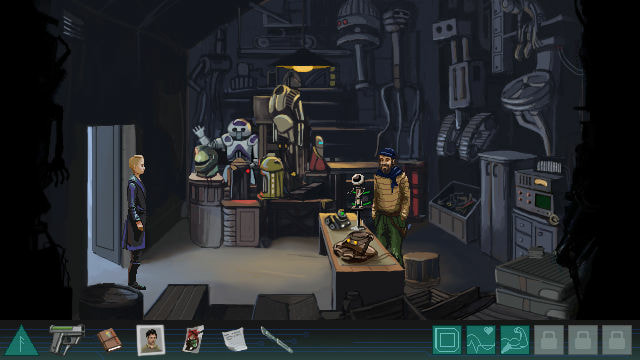 Игра Whispers of a Machine Blue Edition, скриншот