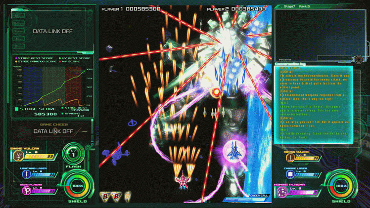 Игра Raiden V: Director’s Cut, скриншот