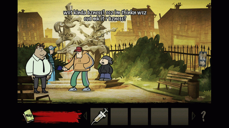 Игра Hector: Badge of Carnage - Full Series, скриншот