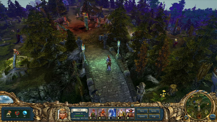 Игра King's Bounty: Воин Севера. Полное издание, скриншот
