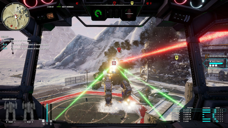 Игра MechWarrior 5: Mercenaries - JumpShip Edition, скриншот