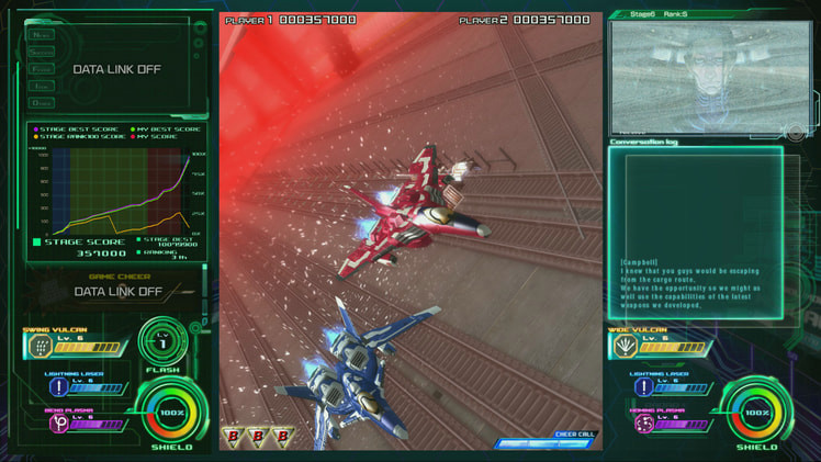 Игра Raiden V: Director’s Cut, скриншот