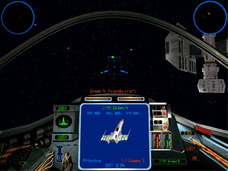 Игра STAR WARS: X-Wing vs. TIE Fighter, скриншот