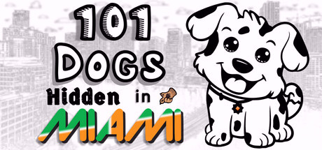 Игра 101 Dogs Hidden in Miami