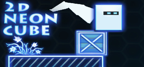 Игра 2D Neon Cube