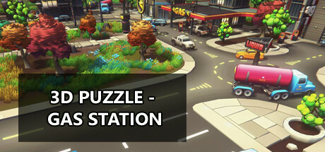 Игра 3D PUZZLE - Gas Station