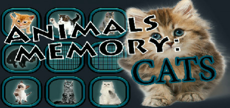 Игра Animals Memory: Cats