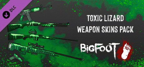 Игра BIGFOOT - WEAPON SKINS "TOXIC LIZARD"