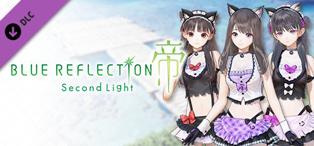 Игра BLUE REFLECTION: Second Light - Yuki, Shiho & Mio Costumes - Hospitable Kitties