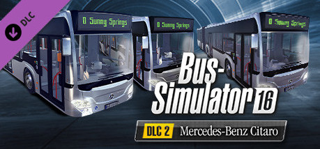 Игра Bus Simulator 16 - Mercedes-Benz Citaro Pack