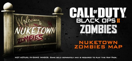 Игра Call of Duty: Black Ops II - Nuketown Zombies Map