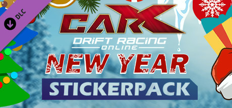 Купить игру CarX Drift Racing Online - New Year Sticker Pack