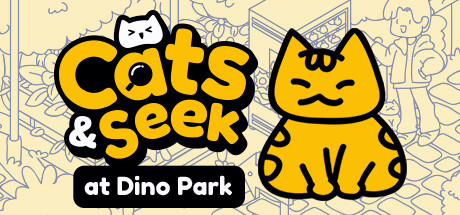 Игра Cats and Seek : Cats Hidden at Dino Park