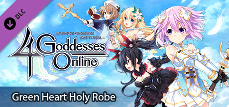 Игра Cyberdimension Neptunia: 4 Goddesses Online - Green Heart Holy Robe